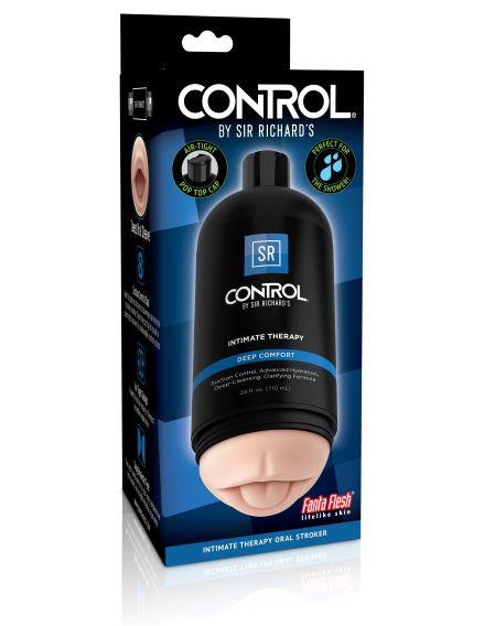 Sir Richards Control Intimate Therapy Oral Stroker Sex Toy Product