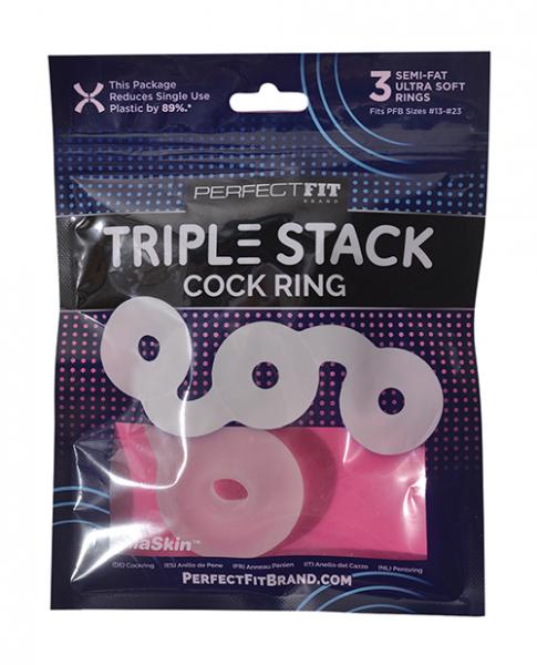 Perfect Fit Triple Donut Ring Sex Toy Product