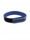 M2M Leather Velcro Cock Ring Black Blue Sex Toy Product
