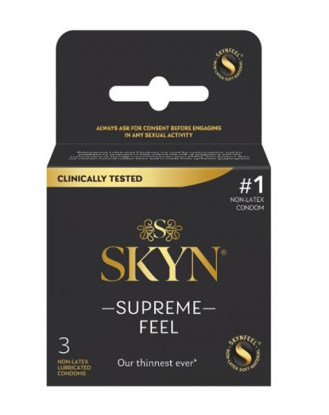 Lifestyles Skyn Supreme Feel Condoms - Pack Of 3