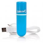 Screaming O Charged Vooom Rechargeable Bullet Vibe Blue Image 5