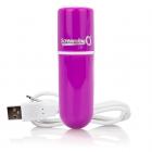 Screaming O Charged Vooom Rechargeable Bullet Vibe Purple Image 5