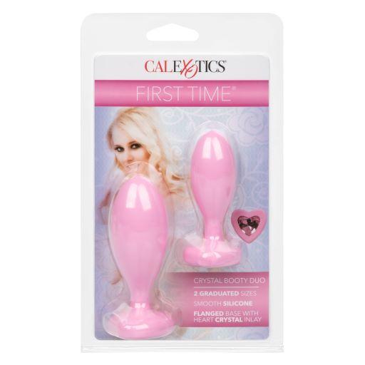 First Time Love Crystal Booty Duo Pink Sex Toy Product