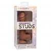 Dual Density Silicone Stud 5in Brown Sex Toy Product Image 3