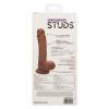 Dual Density Silicone Stud 5in Brown Sex Toy Product Image 4