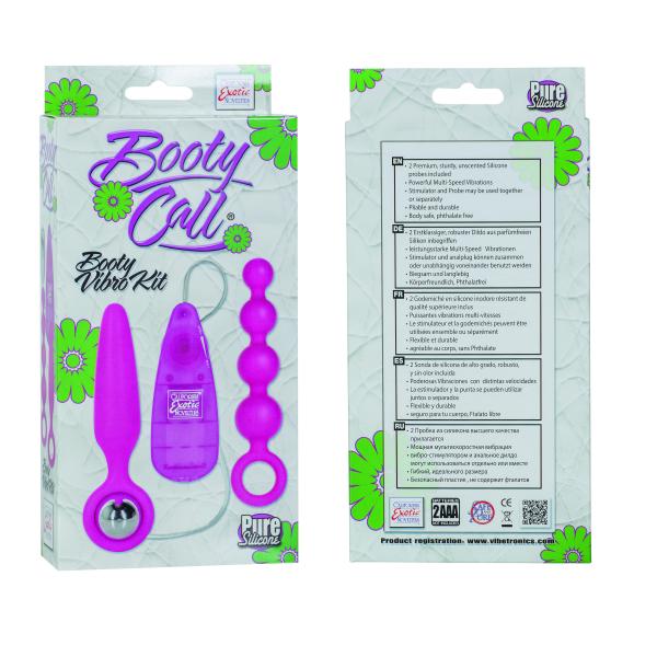 Booty Call Booty Vibro Kit Pink Sex Toy Product