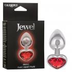 Jewel Small Ruby Heart Plug Sex Toy Product