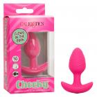 Cheeky Vibrating Glow-in-the- Dark Butt Plug Sex Toy Product