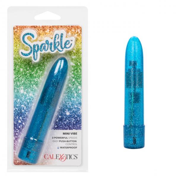 Sparkle Mini Vibe Blue Sex Toy Product