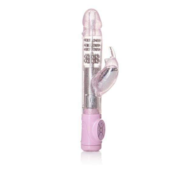 Thrusting Jack Rabbit Pink Vibrator Sex Toy Product