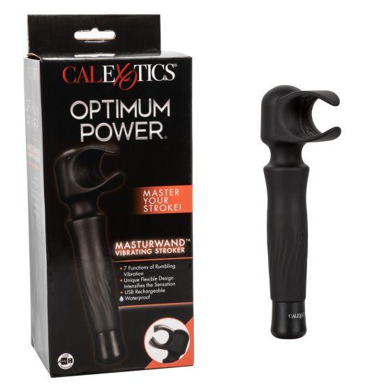 Optimum Power Masturwand Vibrating Stroker Sex Toy Product