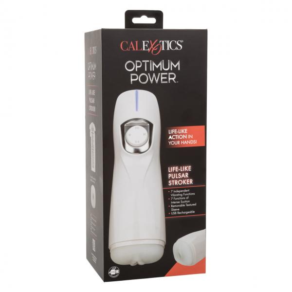 Optimum Power Lifelike Pulsar Stroker Sex Toy Product