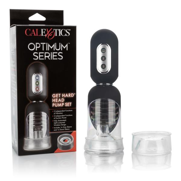 Optimum Series Get Hard Head Pump Set Sex Toy Product