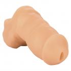 Packer Gear Ultra Soft Beige Stand To Pee Beige Hollow Packer Sex Toy Product