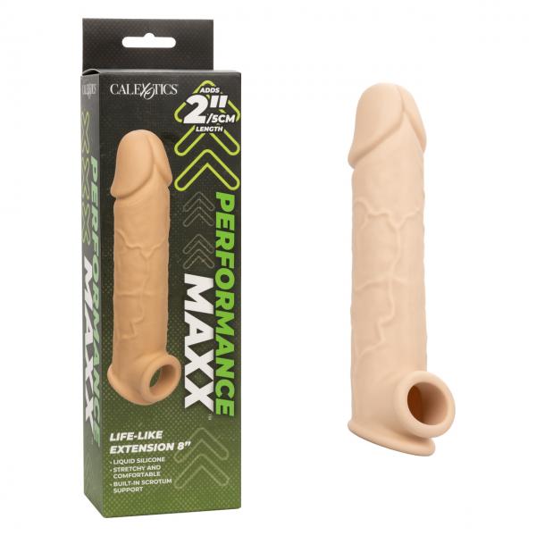 Performance Maxx Life-like Extension 8in Ivory Sex Toy Product