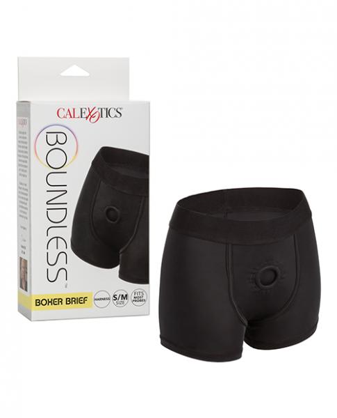 Boundless Boxer Brief S/m Harness Black Sex Toy Product