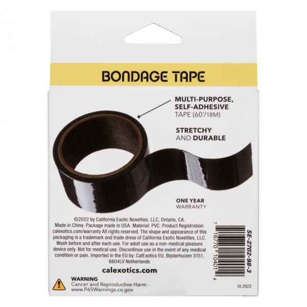 Boundless Bondage Tape Black Sex Toy Product