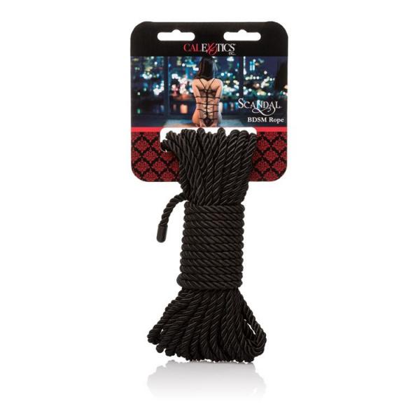Scandal BDSM Rope Black Sex Toy Product