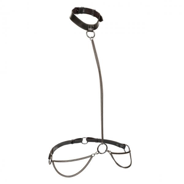 Euphoria Chain Halter Collar & Leash Sex Toy Product