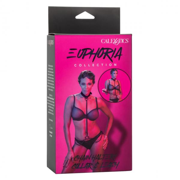 Euphoria Chain Halter Collar & Leash Sex Toy Product