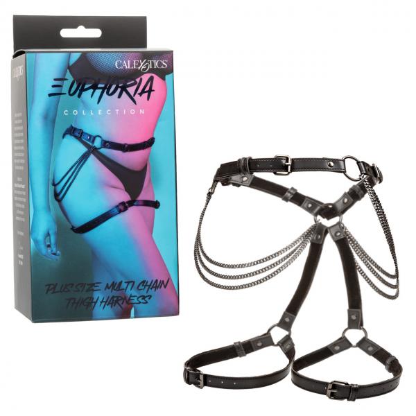 Euphoria Plus Size Multi Chain Thigh Harness Sex Toy Product