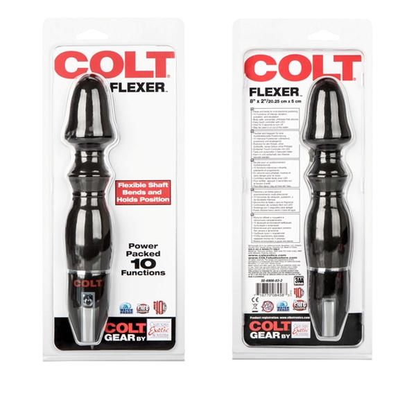 Colt Flexer Black Vibrator Sex Toy Product