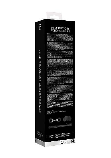 Ouch Introductory Bondage Kit #1 Black Sex Toy Product