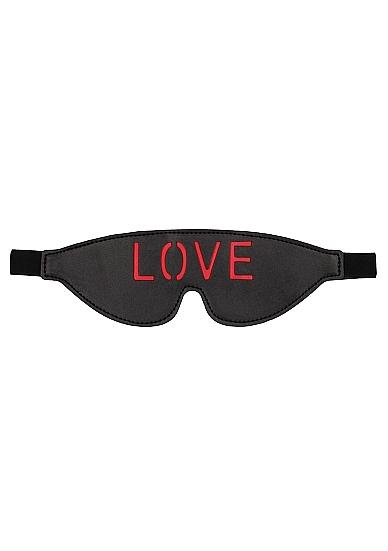 Ouch! Blindfold Love Black