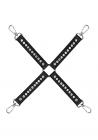 Diamond Studded Hogtie Black Sex Toy Product