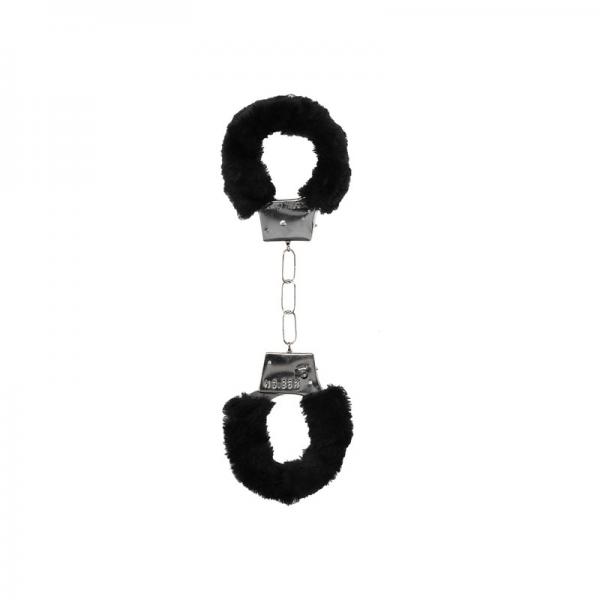 Pleasure Furry Hand Cuffs W/ Quick Release Button Sex Toy Product