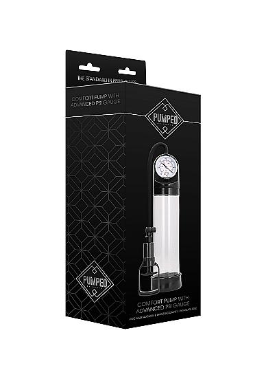 Pumped Comfort Pump Advanced PSI Gauge Clear Sex Toy Product