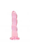 Realrock Non-realistic 7in Dildo Pink Sex Toy Product