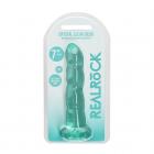 Realrock Non-realistic 7in Dildo Turquoise Sex Toy Product