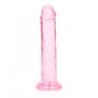 Realrock Straight Realistic 6 In Dildo Pink Sex Toy Product