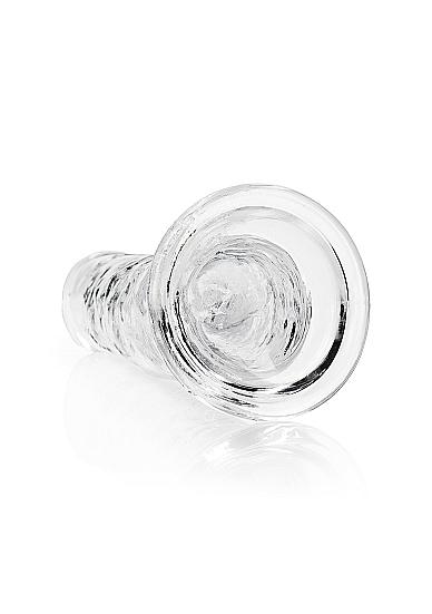 Realrock Realistic Straight Dildo 11in Transparent Image 4