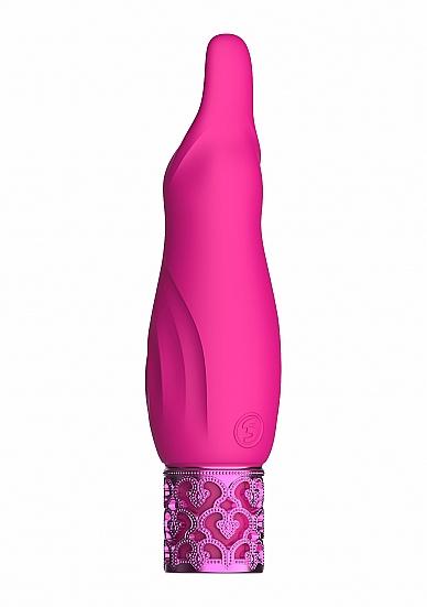 Royal Gems Sparkle Pink Rechargeable Silicone Bullet Sex Toy Product