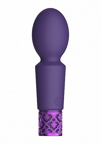 Royal Gems Brilliant Purple Rechargeable Silicone Bullet Sex Toy Product