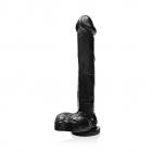 Ignite Cock with Balls 9 inches Black Sex Toy Product