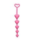 All Heart Pink Anal Beads Sex Toy Product