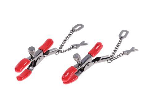Ex's & Oh's Nipple Clamps Sex Toy Product