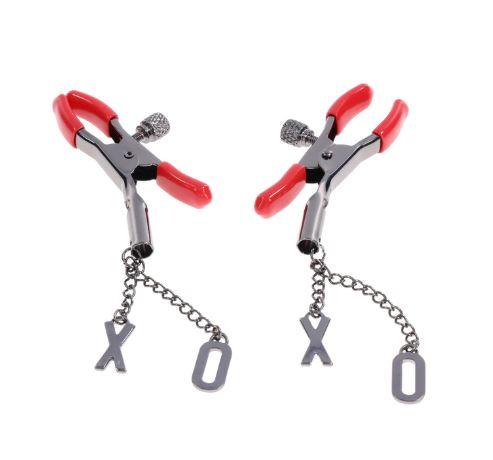 Ex's & Oh's Nipple Clamps Sex Toy Product
