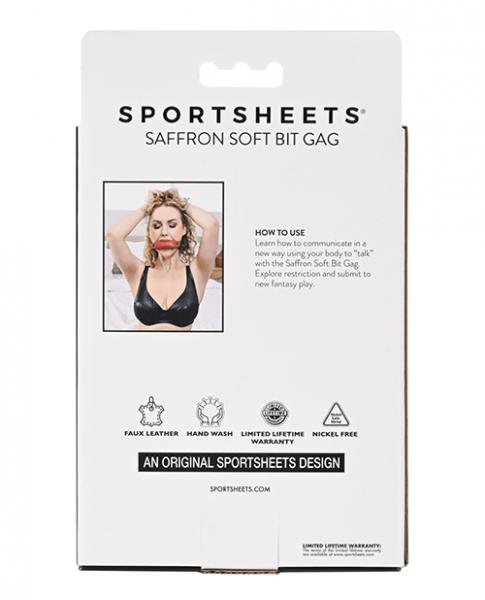 Saffron Soft Bit Gag Sex Toy Product