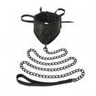 Sincerely Lace Posture Collar & Leash Black Sex Toy Product