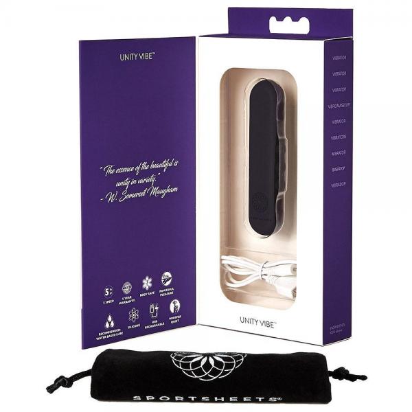 Sincerely Unity Vibe Black Mini Vibrator Image 2