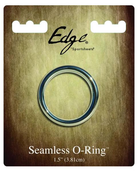 Edge Seamless 1.5 inches O-Ring Metal Sex Toy Product