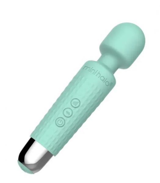 Mini Halo Wireless Wand 20x Silicone Minty Green, alternate view