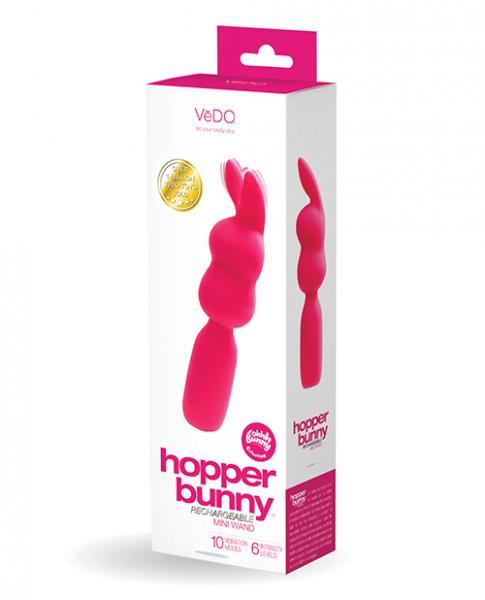 Vedo Hopper Rechargeable Mini Vibe Pretty In Pink Sex Toy Product