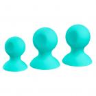 Cloud 9 Health & Wellness Nipple & Clitoral Massager Suction Set Teal Sex Toy Product