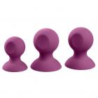 Cloud 9 Health & Wellness Nipple & Clitoral Massager Suction Set Plum Sex Toy Product