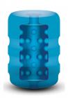 Zolo Backdoor Beaded Texture Pocket Stroker Blue Sex Toy Product
